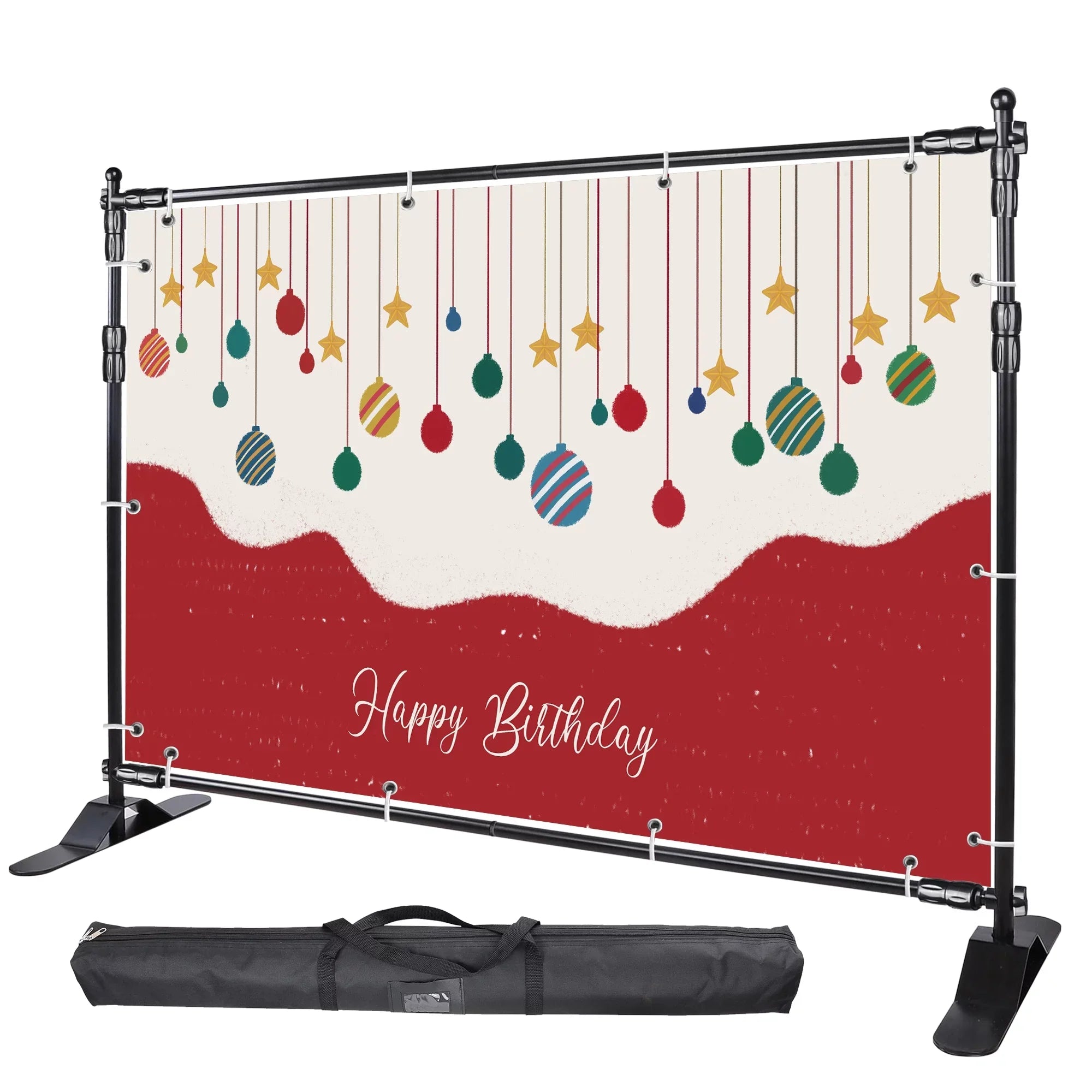 Show Banner Stand Expanding Adjustable and InstaHibit ft Display Step Backdrop 10x8 Repeat Stand Trade