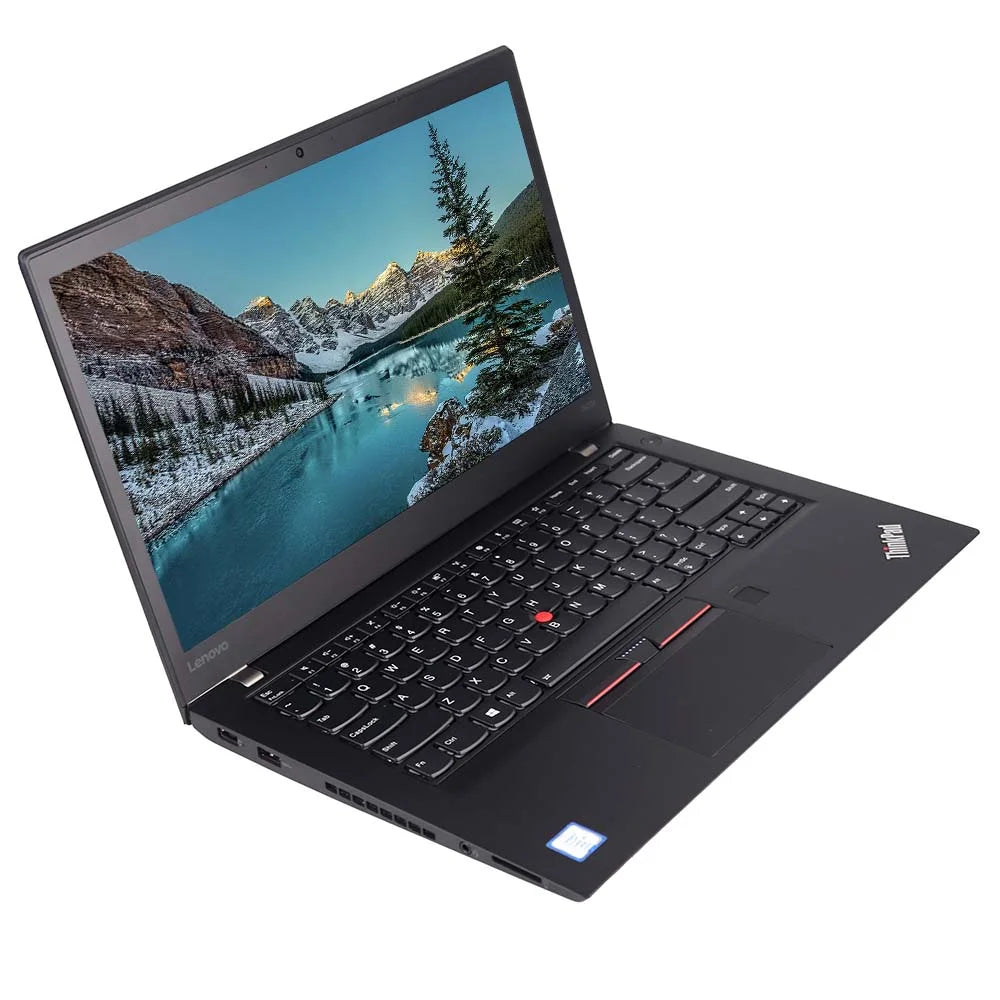 Backlit Keyboard Bluetooth ThinkPad Used PC Wi-Fi i5 14" 2.40 8GB 256 HDMI Slim GHz Laptop Core Computer T470s 10 4.1 Windows SSD Intel Laptop (Refurbished) USB-C Pro Restored Laptop - Webcam