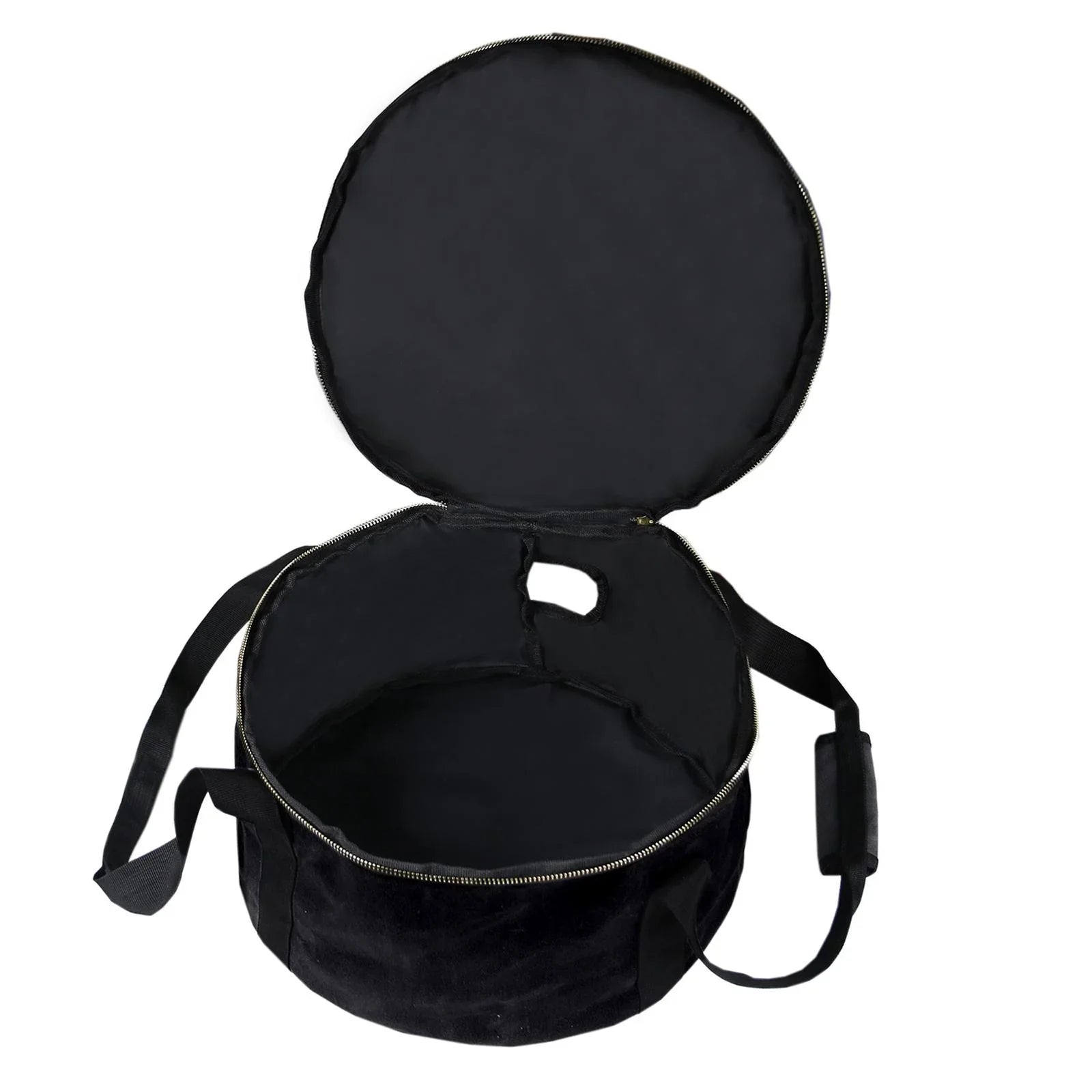 Container for Handbag Oven 12" Bag Camping Dutch - Durable ,exterior Activities Cookware Black Multipurpose ,Fishing Accessories Carry BBQ Bag Storage
