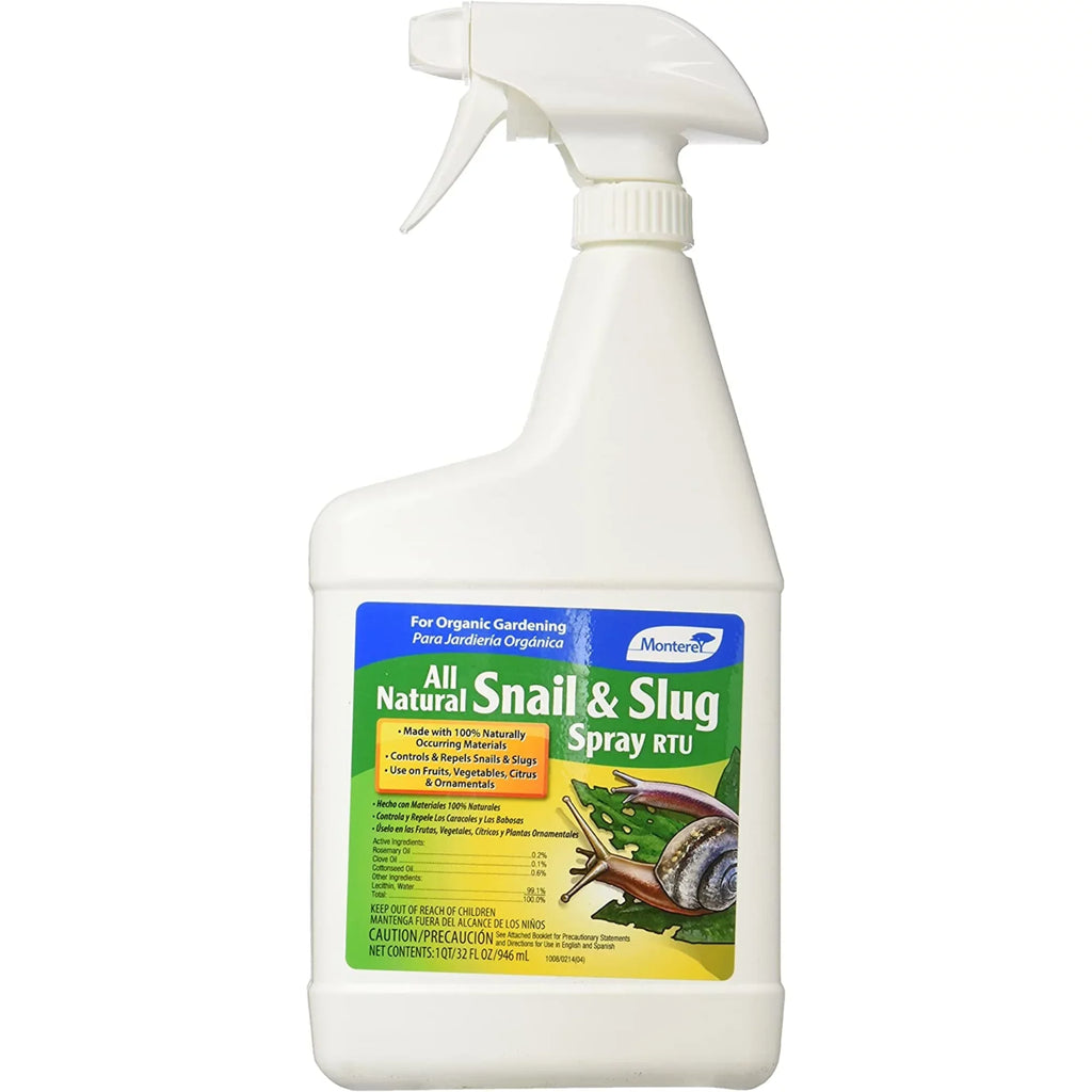 All Snail 32 & Organic, Natural Slug Monterey oz Use Repellent To Ready