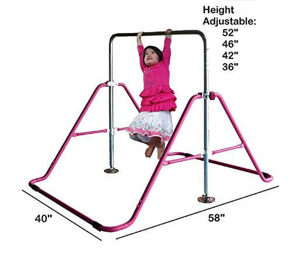 Bars for Bars Folding Climbing Horizontal Balance Junior Playground Expandable Height Kids Gymnasts Gymnastics JungleKids Children Child Training Adjustable Monkey Kip Tower Bar Training Bars Bar Gym