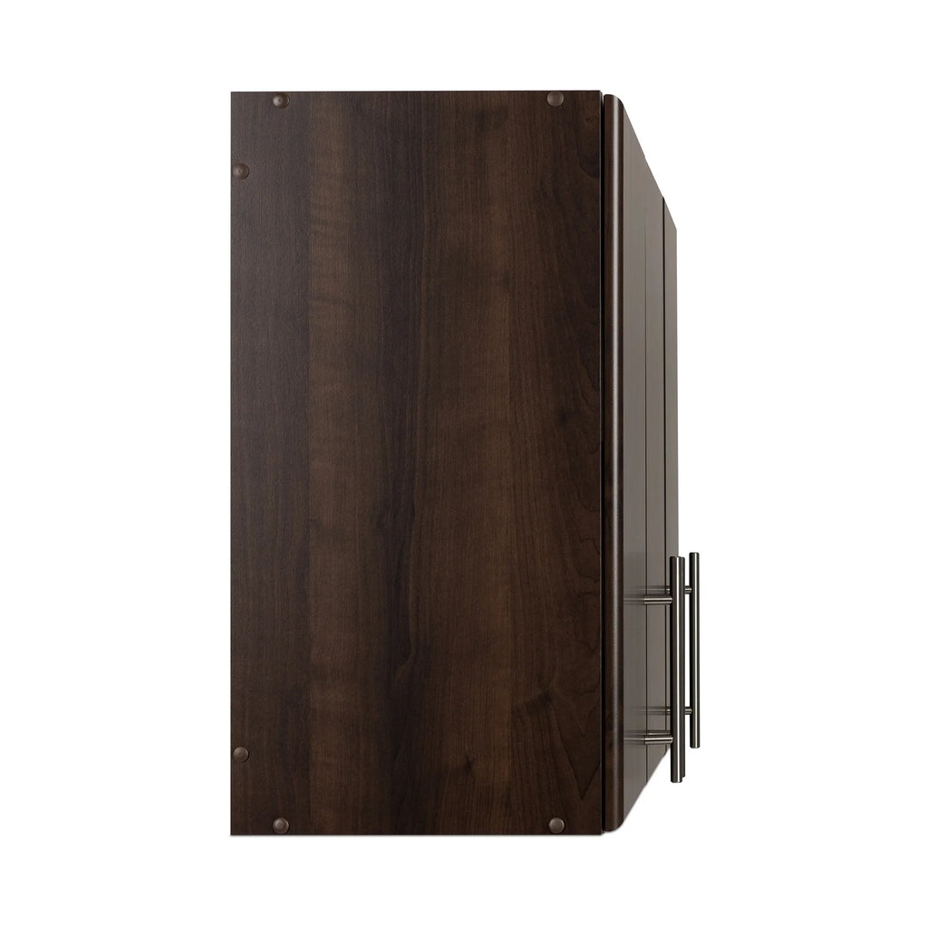 12"D, Prepac Cabinet Versatile Elite 3-Door, 24"H Prepac, Espresso x Tall by EEW-5424, Wall Cabinet, x Wall Garage 54"W Adjustable