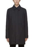 '- Coat Raincoat $940 Dark NWT Zegna Mac Z Navy Microtene Mens Large