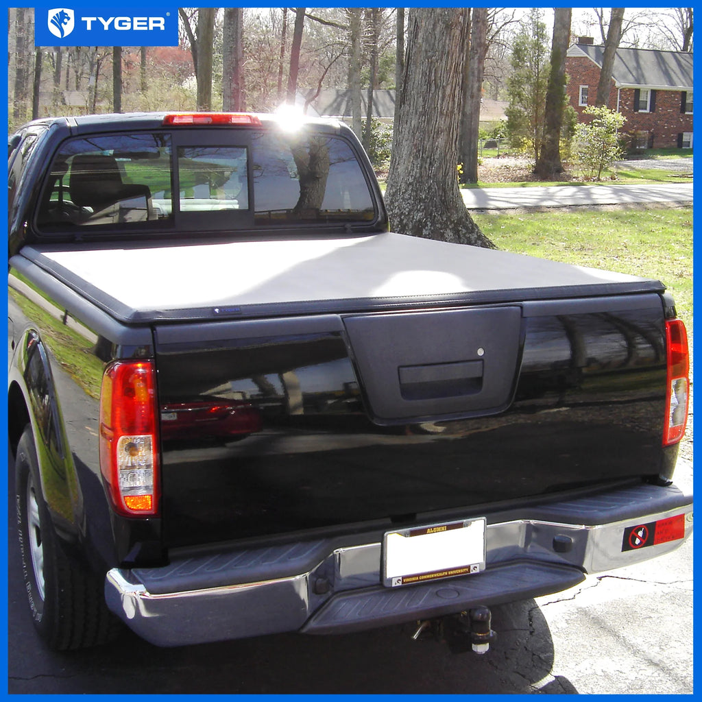 TG-BC3N1029 Equator (73") Frontier; Cover Tonneau 2005-2021 Soft | Tyger | 2009-2012 Bed 6' Compatible Bed with Suzuki Tri-fold Truck T3 Auto Nissan