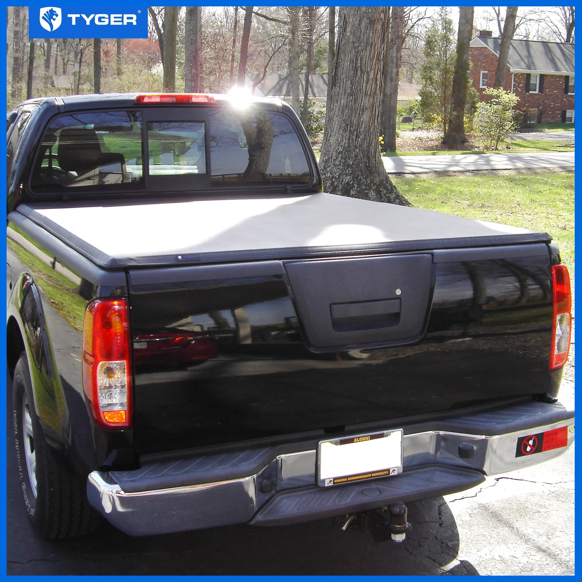 TG-BC3N1029 Equator (73") Frontier; Cover Tonneau 2005-2021 Soft | Tyger | 2009-2012 Bed 6' Compatible Bed with Suzuki Tri-fold Truck T3 Auto Nissan