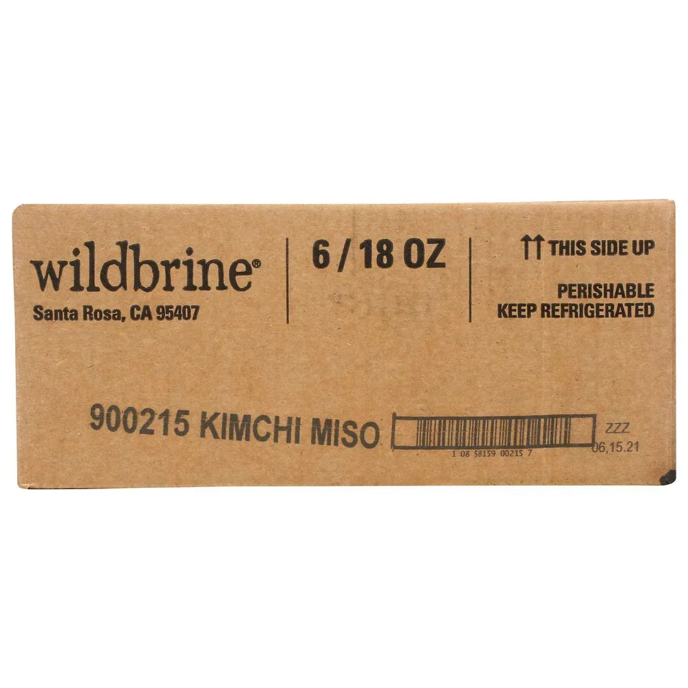 Kimchi, Ounce per -- 6 case. Miso 18 Wildbrine Horseradish