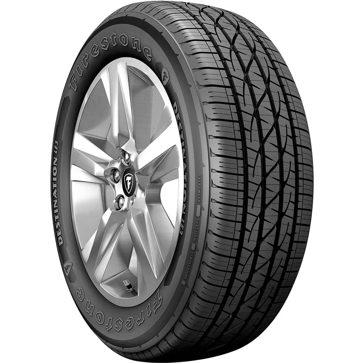 All-Season 105H Firestone LE Destination 2 3 Tires 245/60R18 New -