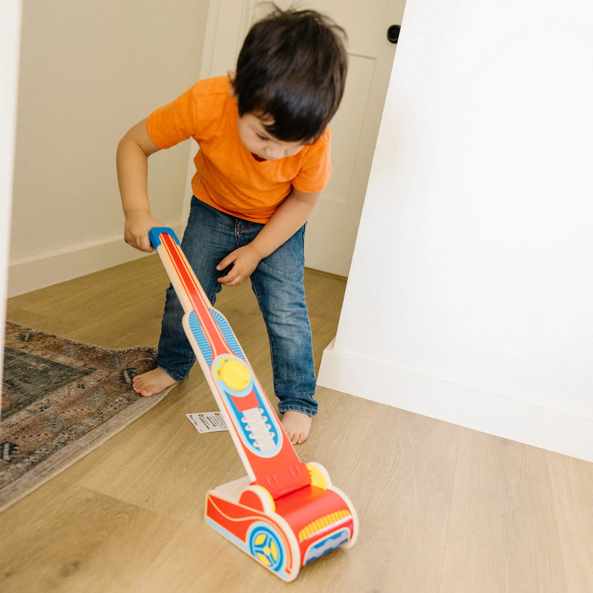Doug Set Vacuum Wooden (10 & Play Melissa Cleaner pcs)