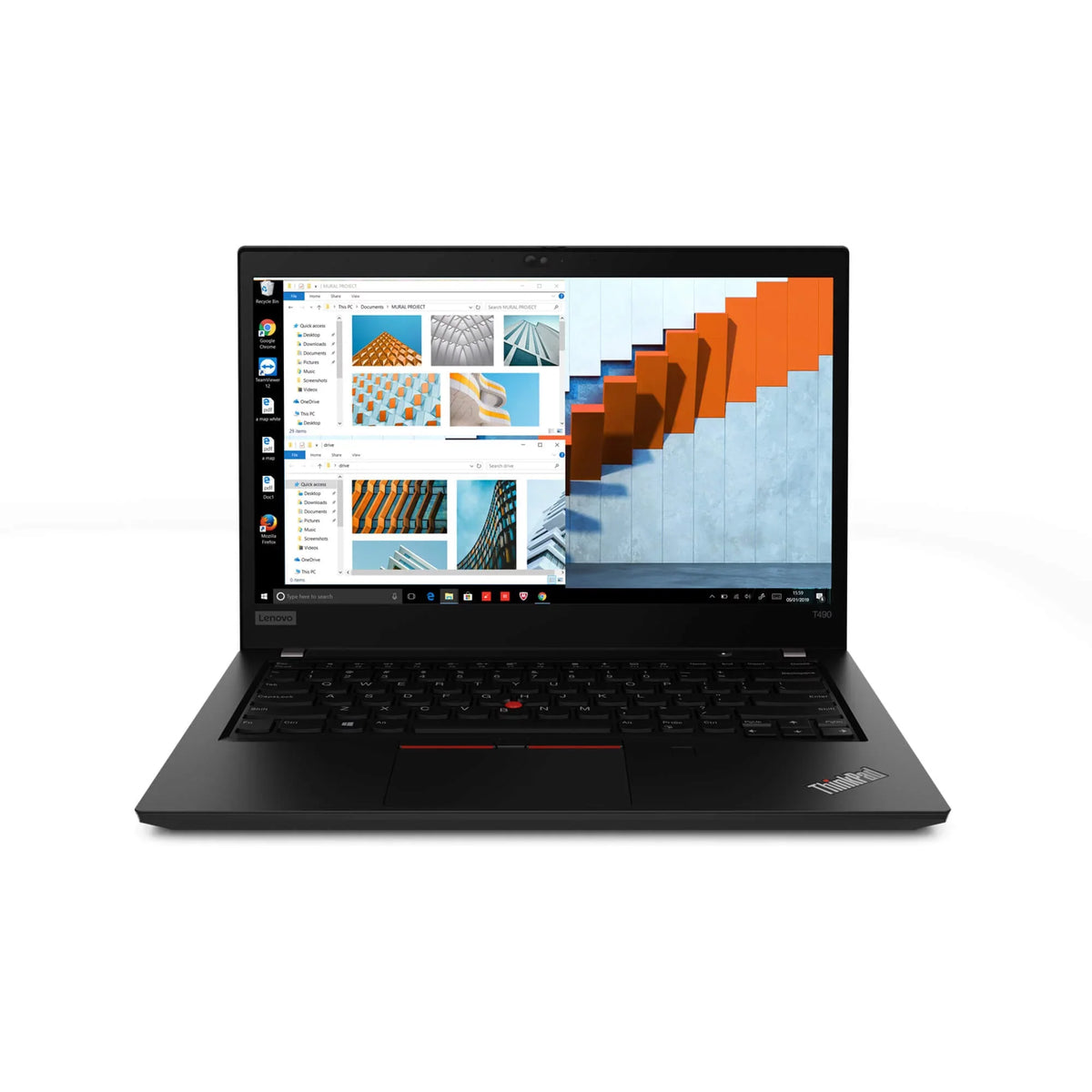 Warranty SSD, 3 IPS ThinkPad UHD T490 14" Graphics, 300 FHD 512GB Depot/Carry-in nits, 16GB, YR Laptop, i7-10510U,