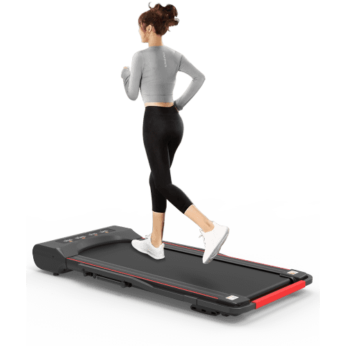 Walking Under Treadmill Foldable Desk with Pad Handlebar Remote Controll