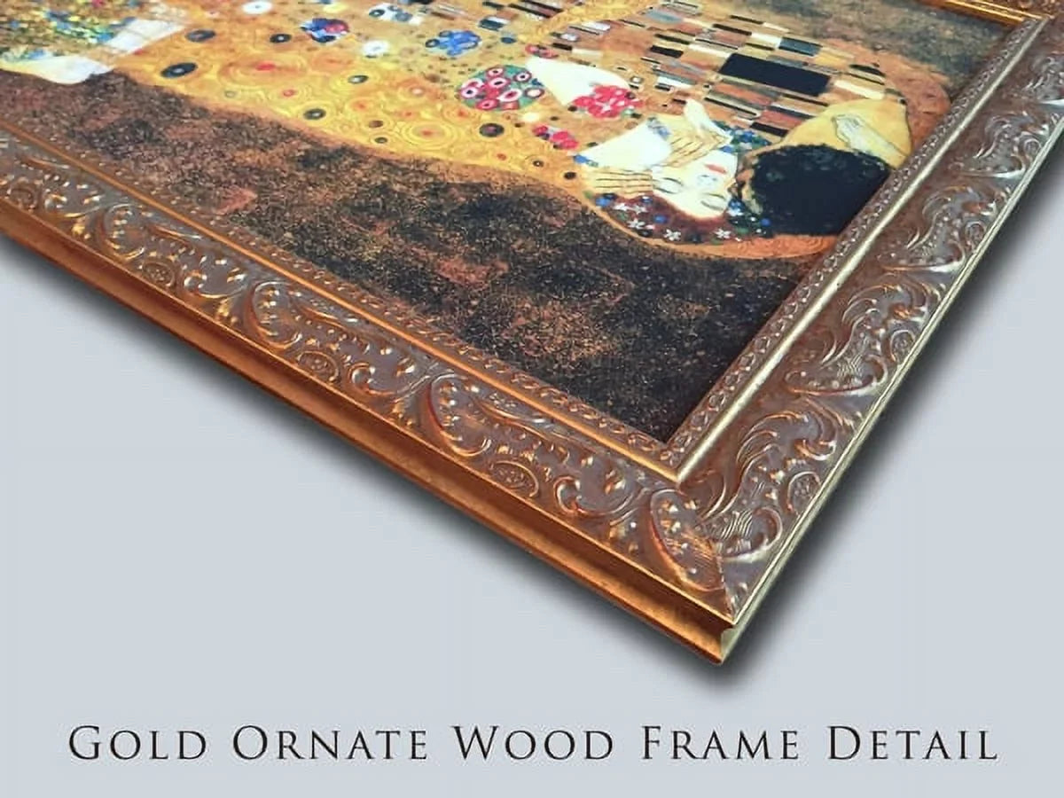 Chiefs Wood Framed Mongolian Alexandre Canvas by Gold Ornate Jacovleff Art 24x18