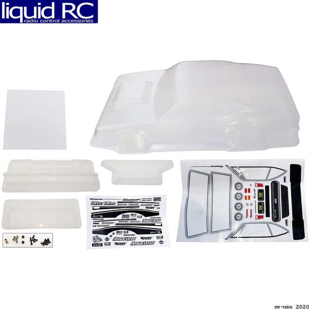 Associated Team Drag Reakt Dr10 Clear Body,