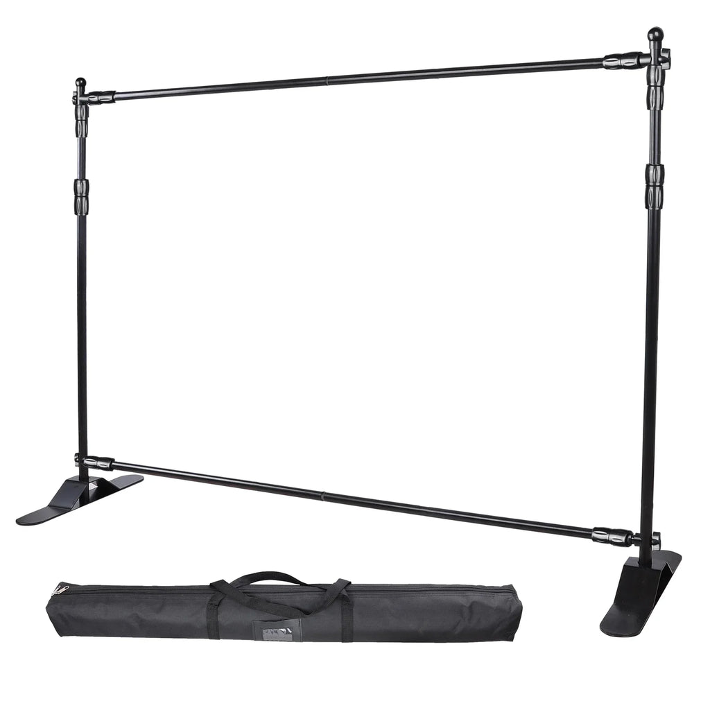 Show Banner Stand Expanding Adjustable and InstaHibit ft Display Step Backdrop 10x8 Repeat Stand Trade