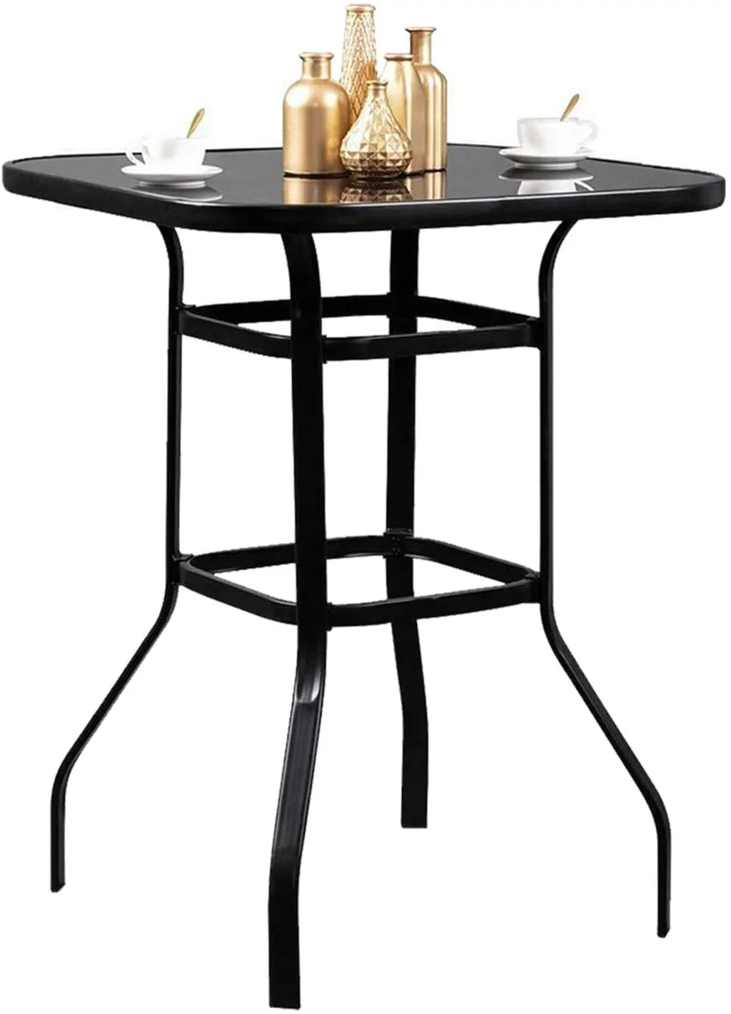 Brier Outside With Porch Metal Bar Meal Table Squire Finish Dining