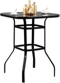 Brier Outside With Porch Metal Bar Meal Table Squire Finish Dining