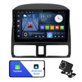 Control Built-in Android with Inch CR-V 9 Wheel Honda Car for Backup Wireless Carplay/Android TouchScreen Stereo 10 2002-2006 Auto/GPS/Bluetooth/FM/AUX-in/Steering Radio Camera Din Double