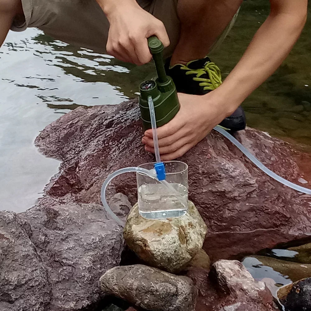 Camping for liquid Filter Emergency Lixada Straw Family Hiking System Preparedness