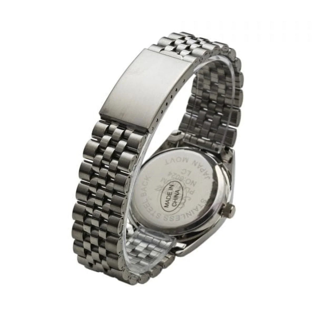 Collection Platinum Watch Case Geneva design Black Belkon Presidential Hot Adult Steel Classy Dial Women
