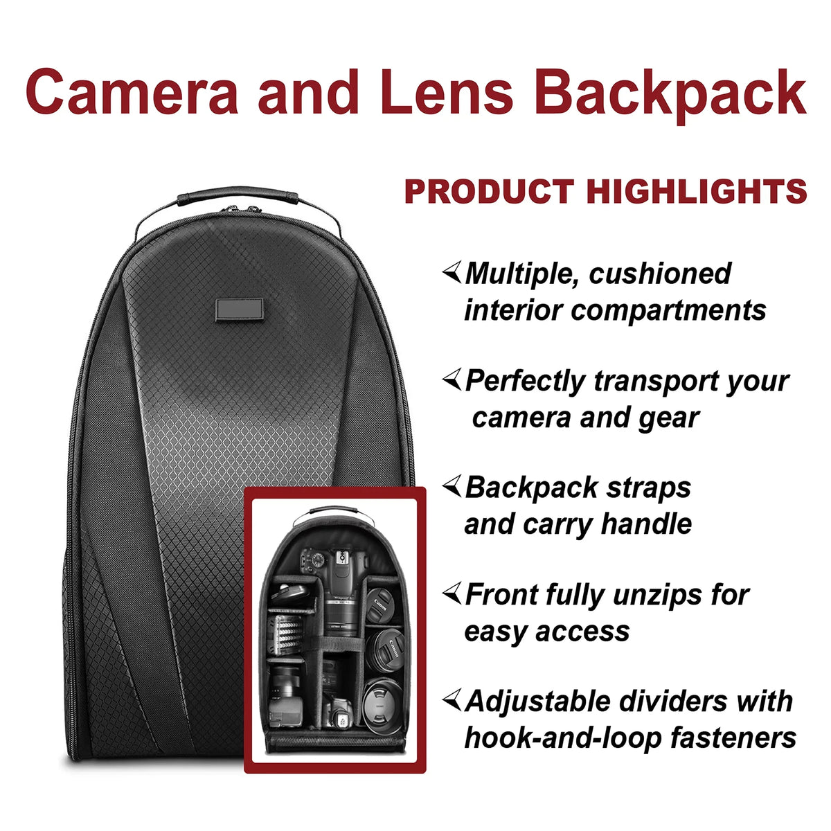 28-70mm 2 Pack FE Alpha Mirrorless Digital 128GB Accessory Camera + Tripod + + Lens + Case SanDisk ZeeTech IV Bundle a7 with Card