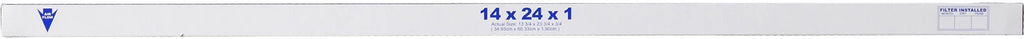Furnace 3 Filters Pleated Air (13_3/4x23_3/4) MERV Pack 8 Carbon Plus 14x24x1