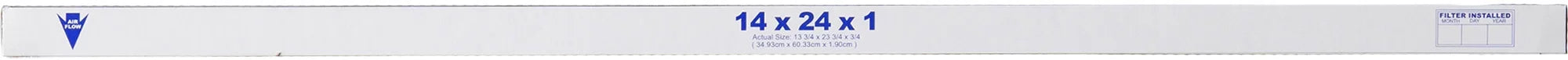 Furnace 3 Filters Pleated Air (13_3/4x23_3/4) MERV Pack 8 Carbon Plus 14x24x1