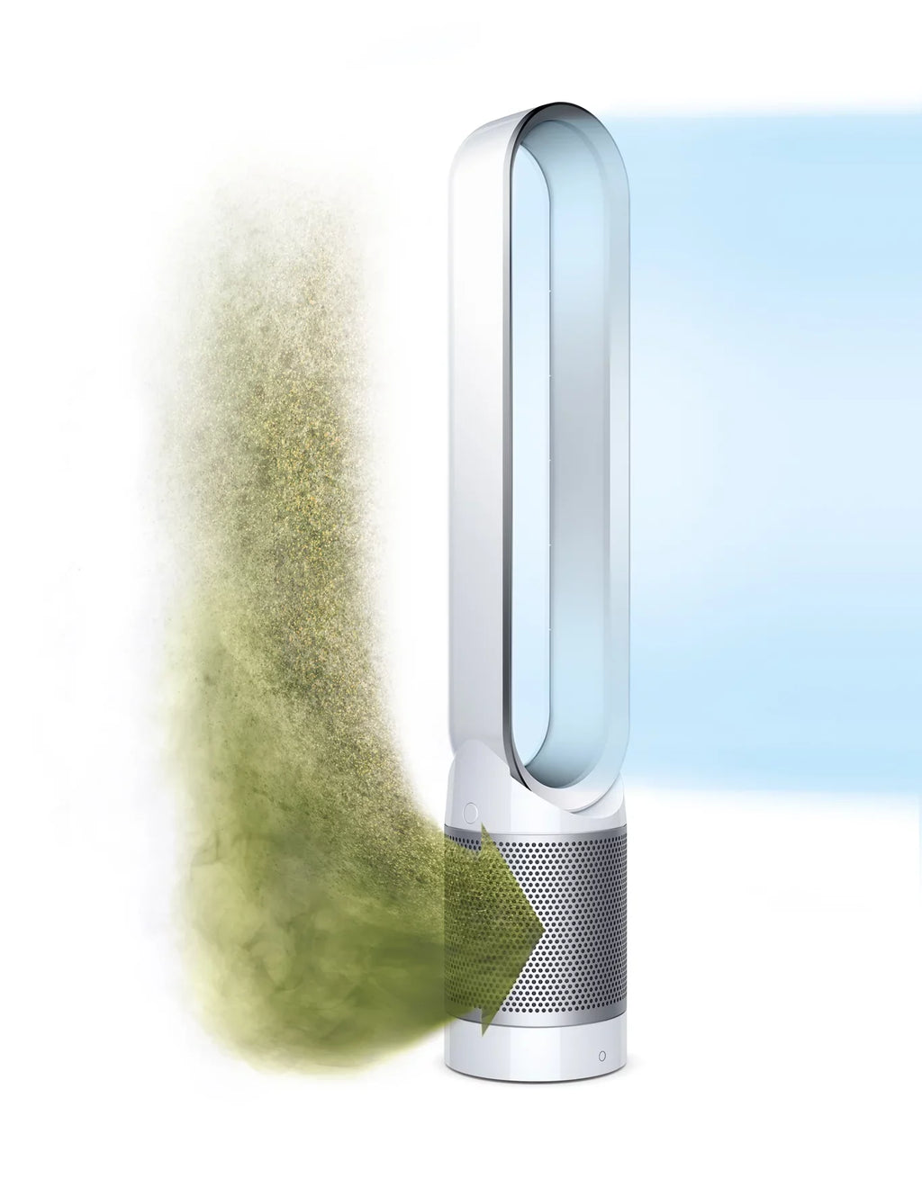 WiFi | Purifier Air | Link White/Silver TP02 Fan Refurbished Tower Connected Dyson Cool Pure