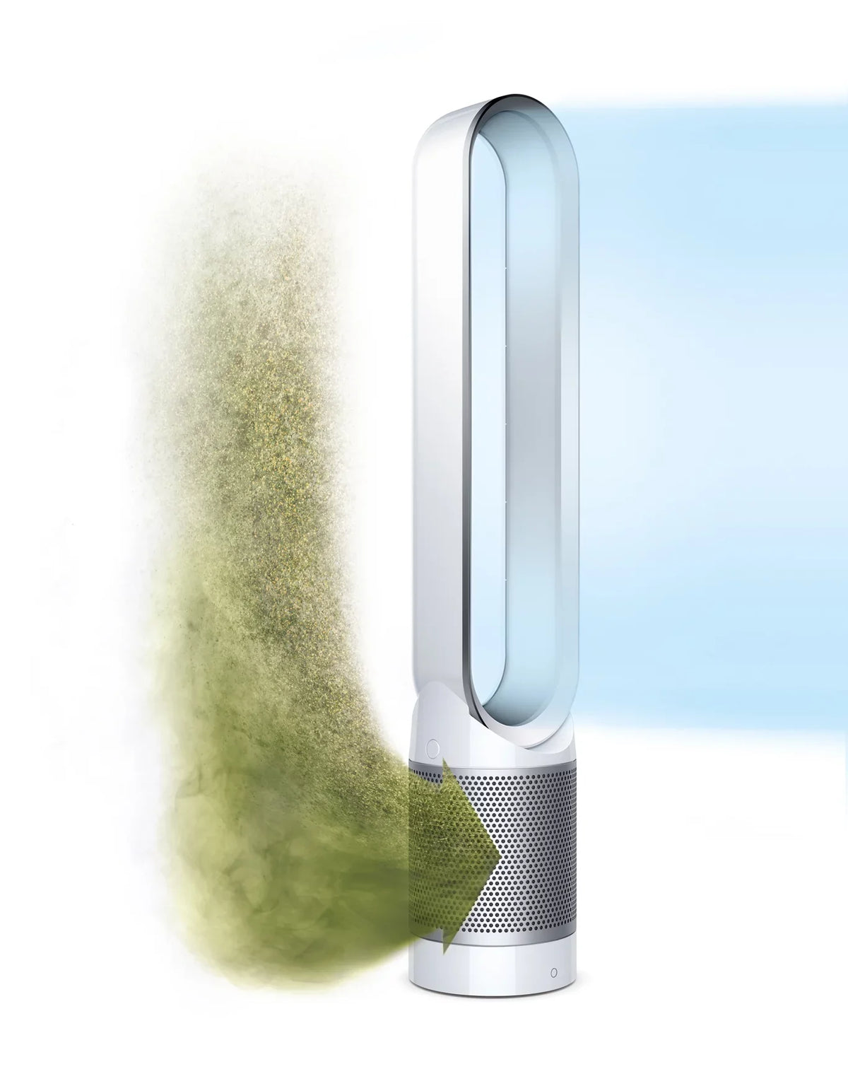 WiFi | Purifier Air | Link White/Silver TP02 Fan Refurbished Tower Connected Dyson Cool Pure