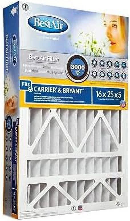 2 Carrier Quantity Filter 16x25x5 CB1625-13R -