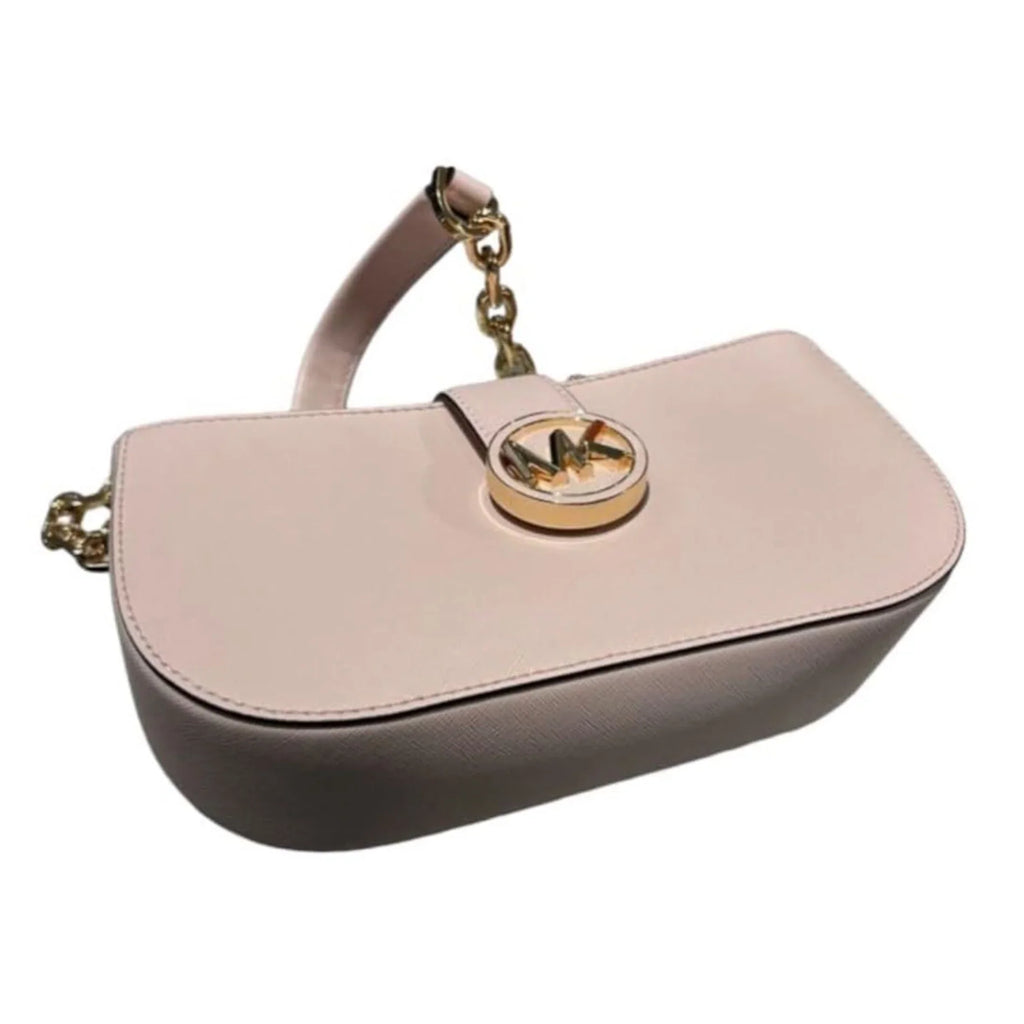 (Powder Shoulder Leather Kors Carmen 35F2GNMC0L-424 Bag XS Womens Blush) Pouchette Michael