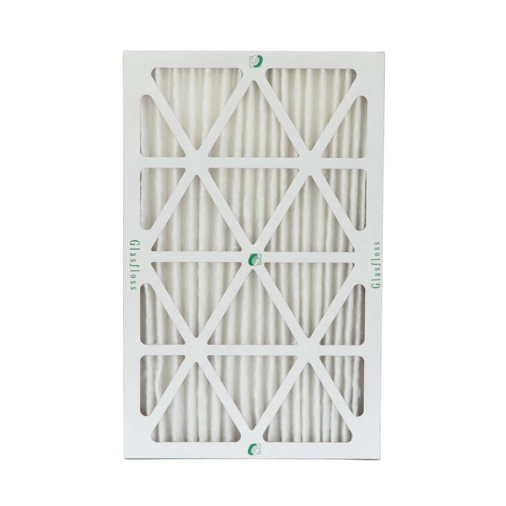 23-1/2 Pleated 2" MERV x Air Glasfloss. 10 15-1/2 of 12 Inch by 1-3/4 Actual Pack Filters 16x24x2 x dimension:
