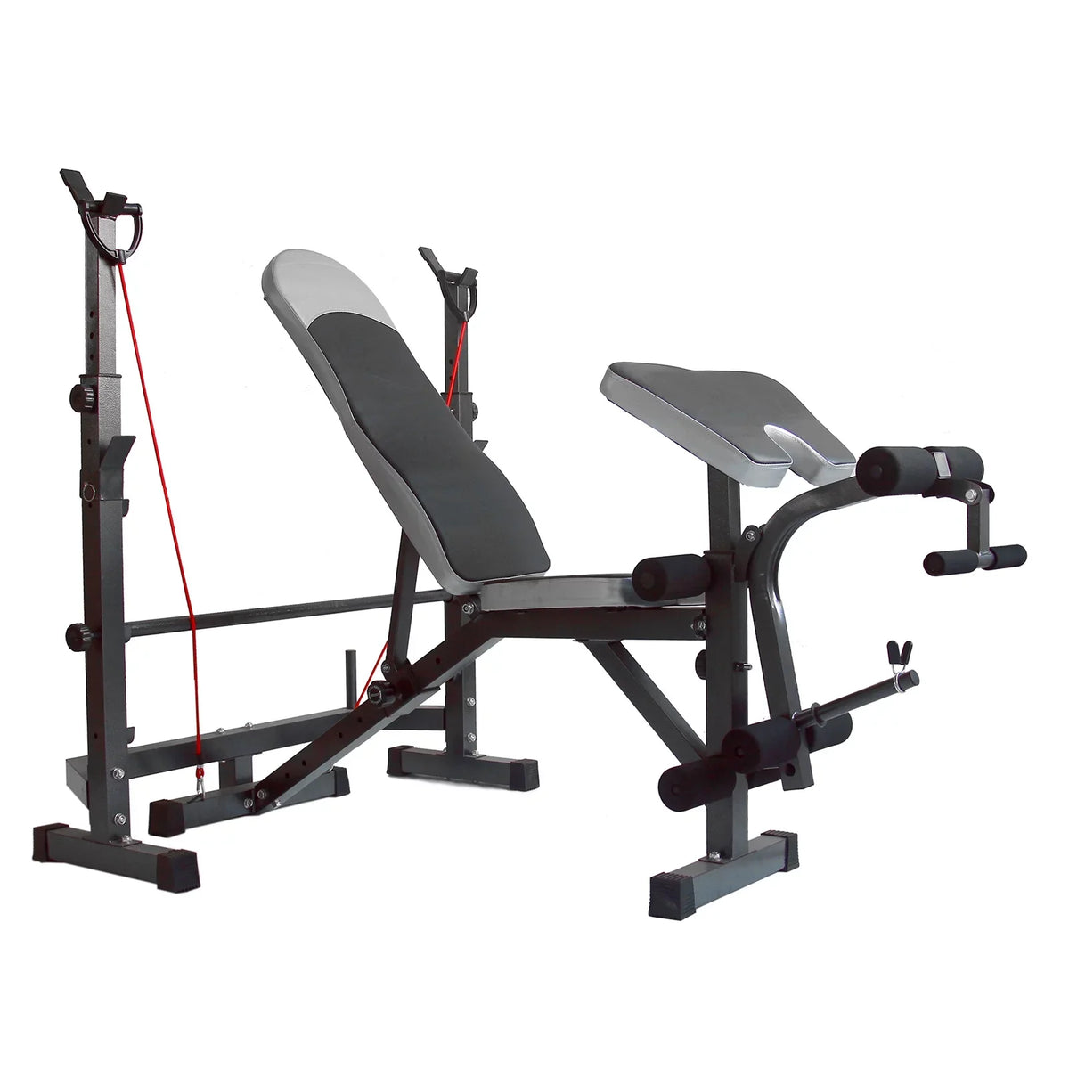 Preacher Workouts, Crunch Equipment Developer Handle Body Olympic Workouts Leg Bench, Home and with for for Bench Curl, Press At US Weight Champ Home Stock Workout