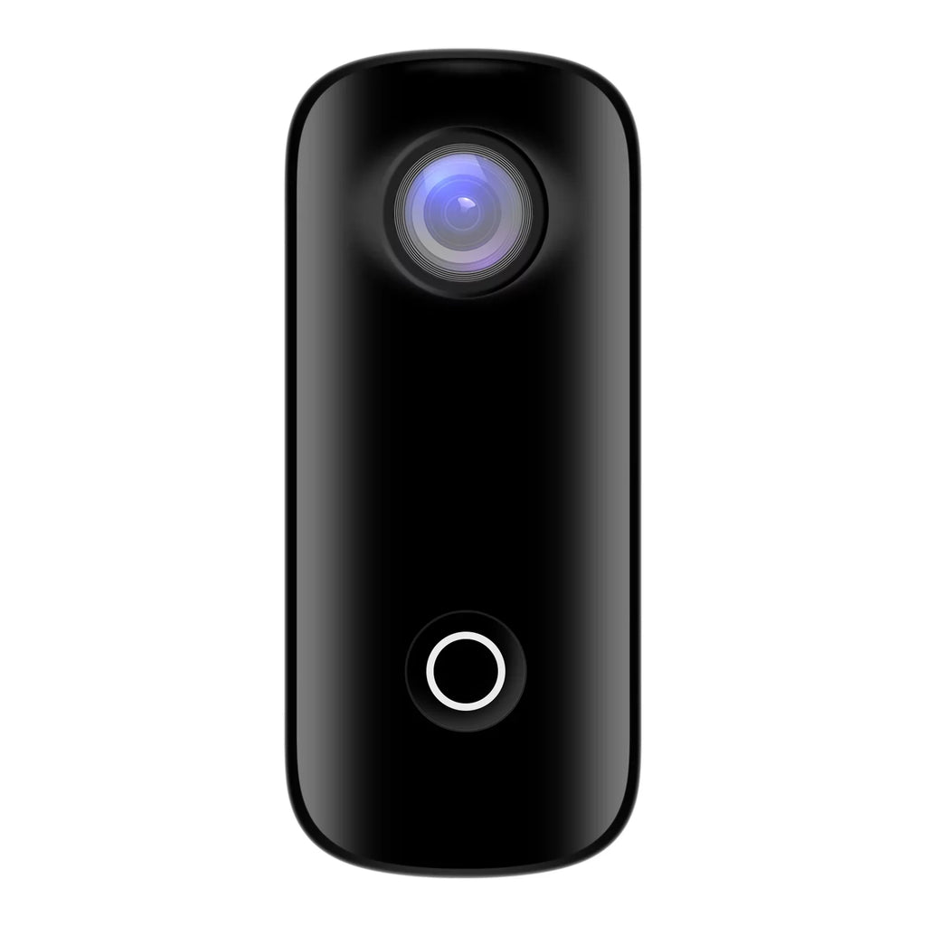 SJCAM in Rechrageable with Battery Action Waterproof Sharing Video 30fps APP Camera Lanyard Body Camera Clip Digital WiFi C100 Waterproof Connection 30M Back Magnetic Built 2K Mini Case