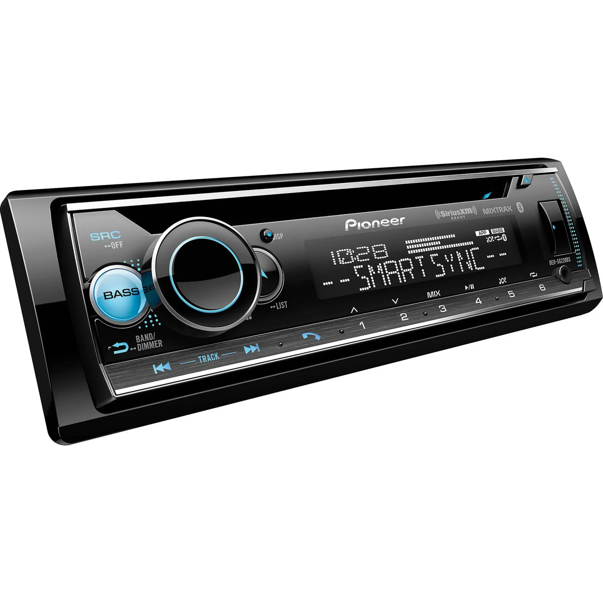 DIN Alexa, Speakers Bluetooth, 3-way Pioneer 6-1/2" - Android/iPhone Controls 2 including Amazon and - DEH-S6220BS Coaxial Pioneer Single of with TS-A652F Pairs