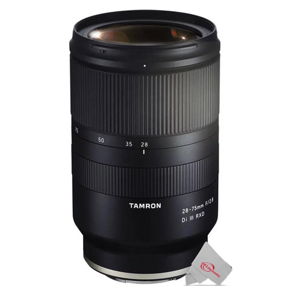 Full-Frame III a7C Camera Lens 28-75mm Accessory Tamron with Alpha RXD Di Black Kit Mirrorless