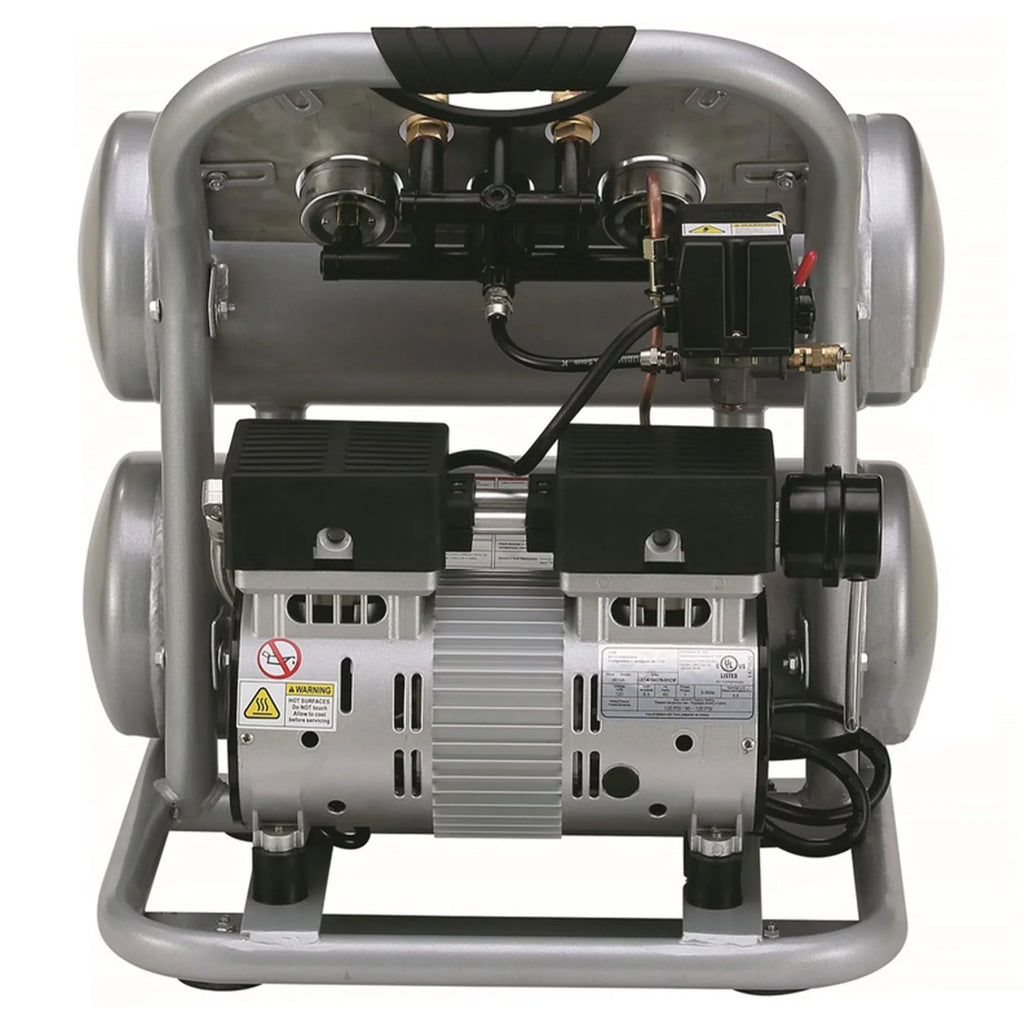 California Air Powerful Oil Quiet Free Tools Ultra 4610AC Air Compressor