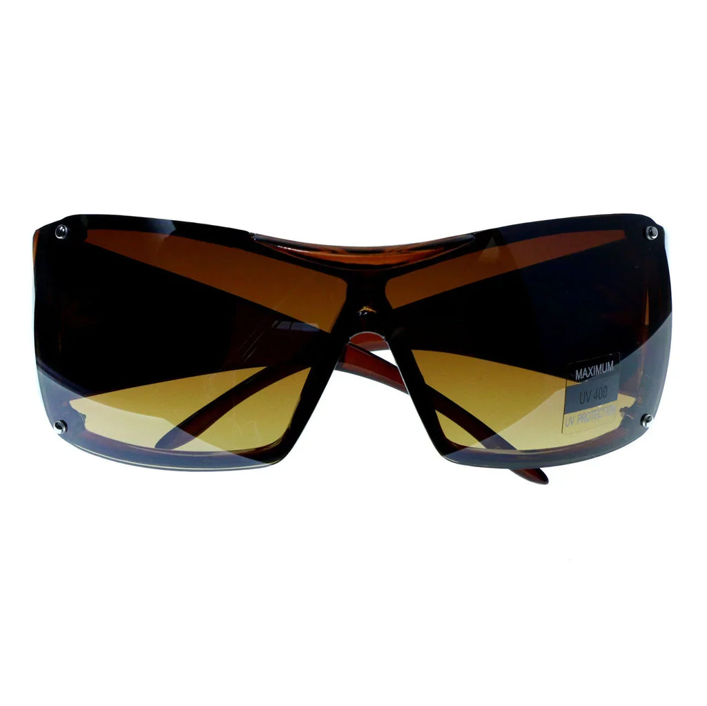 Goggle-Sunglasses & Frame Lens print Mi Amore Brown UV protection Brown Tattoo