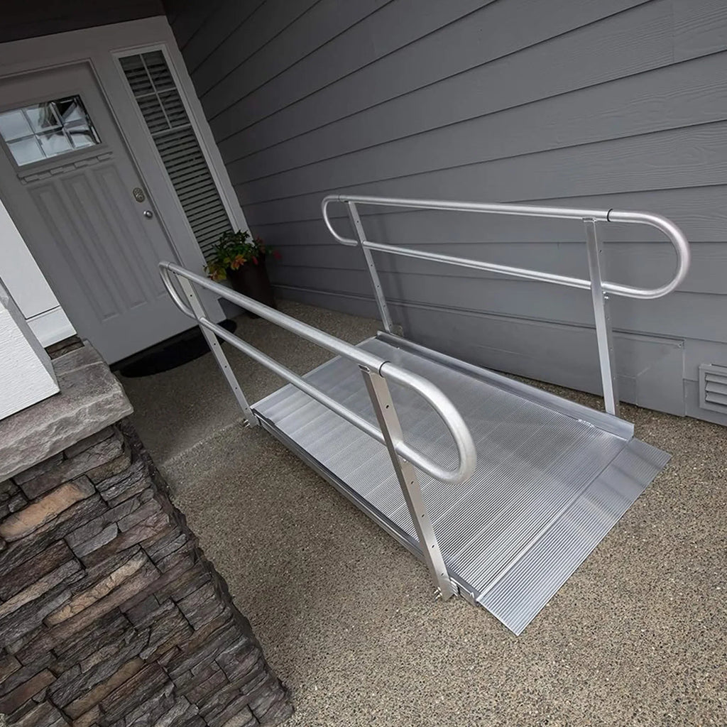 Wheelchair EZ-ACCESS Handrails GATEWAY Foot Line w/2 5 Ramp 3G Portable