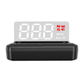 Display Speedometer, Alarm Driving Head-Up System Screen Dual Display, and - Alarm, Car Fatigue with (HUD) GPS Digital Dual Overspeed