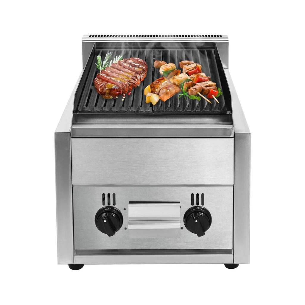 Stainless Intdoor Propane Steel FY-977 Grill Grills Liquid Gas exterior/ Built-in