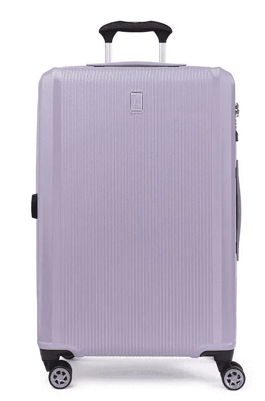 25" Medium 6 Expandable Hardside METALLIC Spinner Travelpro WalkAbout VIOLET