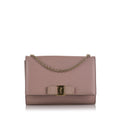 Crossbody Vara Calf Leather Pre-Owned Small Ginny Unisex Pink Authenticated Ferragamo Crossbody (Good) Bag