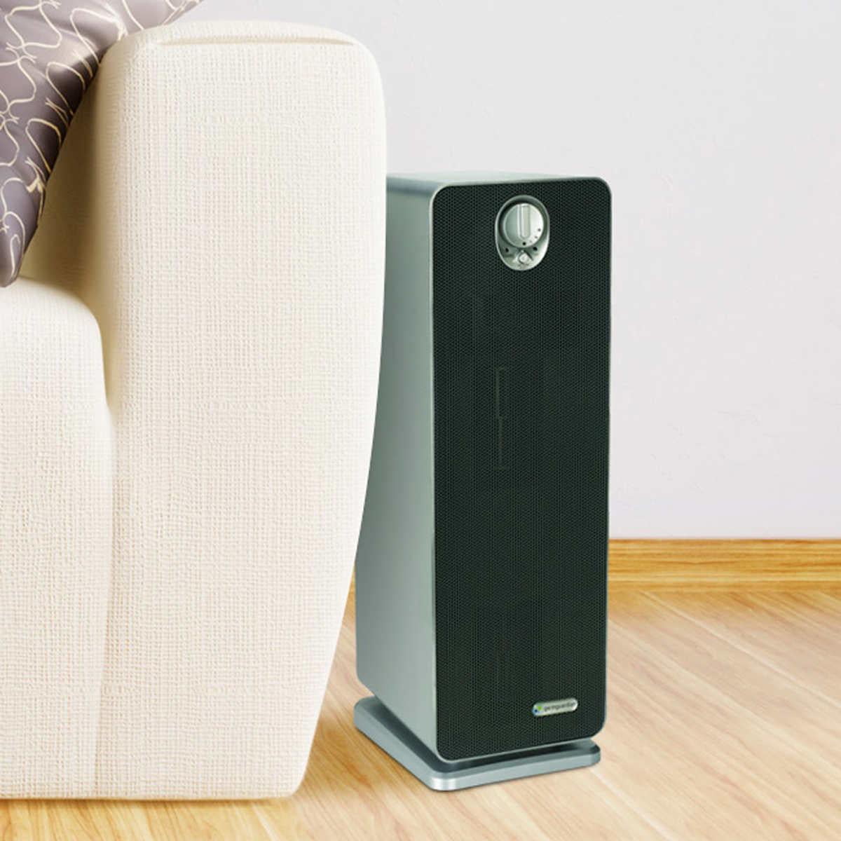 Reduction, with HEPA Sanitizer and 2-pack GermGuardian Air UV Purifier, 22 True Odor
