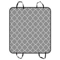 Grey Mat Seat inches Seat and Pattern Light Pet Cover Trucks Car Mat Dog For Trunk Mat Car Cars Cargo Hammock GCKG Quatrefoil 54x60 SUV