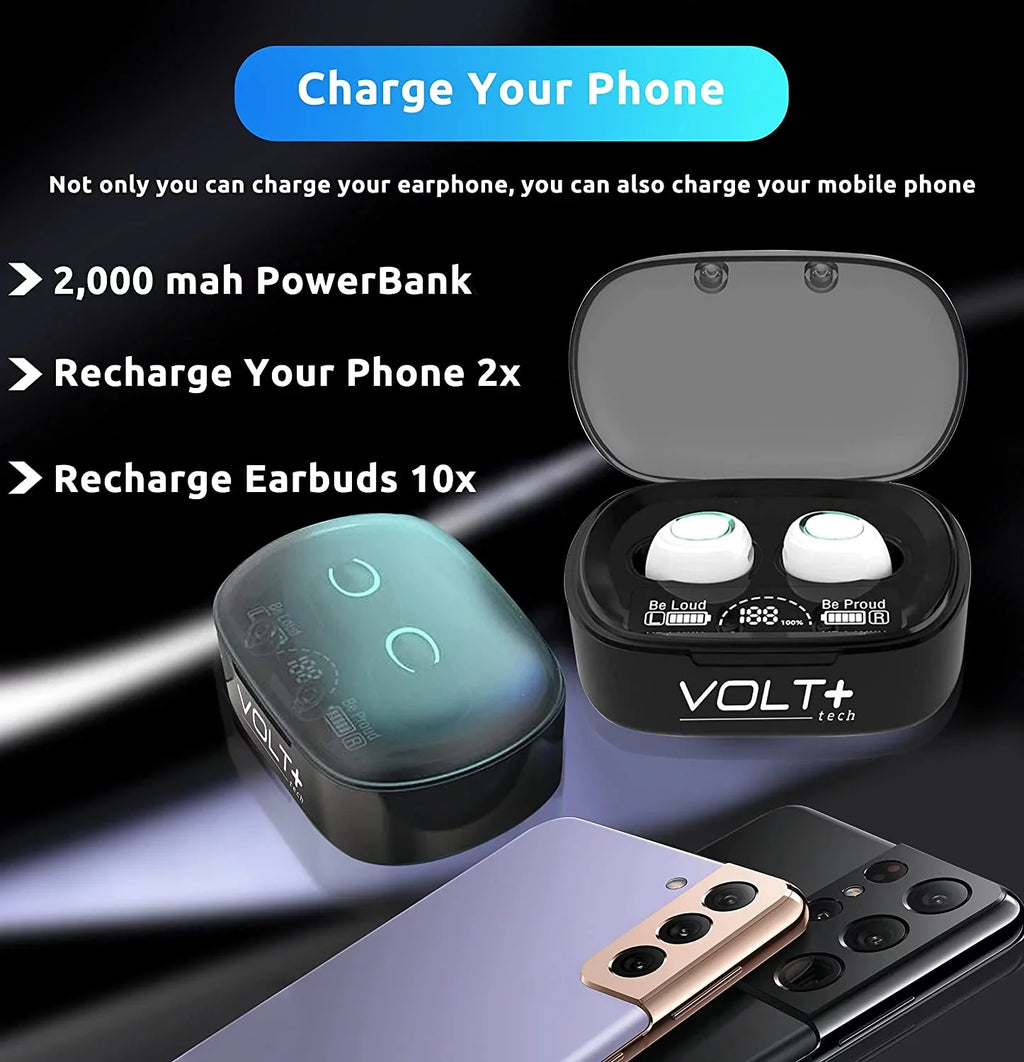 with Noise Earbuds Waterproof PRO Galaxy IPX3 / Sweatproof V5.1 10/Plus/Lite/+/5G/Note10 Touch Note Wireless (White) BlueTooth / Mic Reduction Compatible with