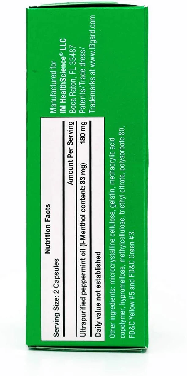of Capsules IBgard 2) Bowel 48 Relief Syndrome Irritable (IBS) (Pack