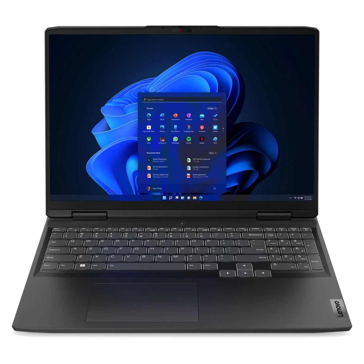 IPS 3i Gaming 8GB, IdeaPad Laptop, Gaming For 16" i7-12650H, 512GB, 165Hz,