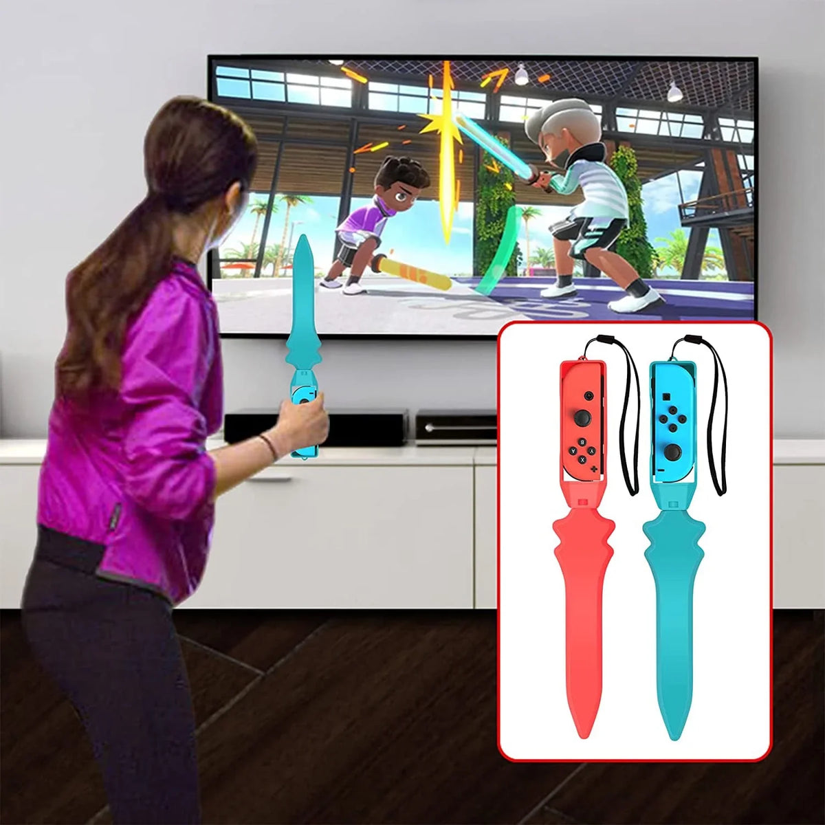Kit Switch for 10 Accessories Sports, in Clubs Rackets,Sword etc Tennis Bundle HOH 1 Grips,Golf with Accessories Family