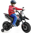 Ride-on Power, Foxhouse1 Battery Kids Motorcycle Blue LED 12V with - Electric Headlights Color