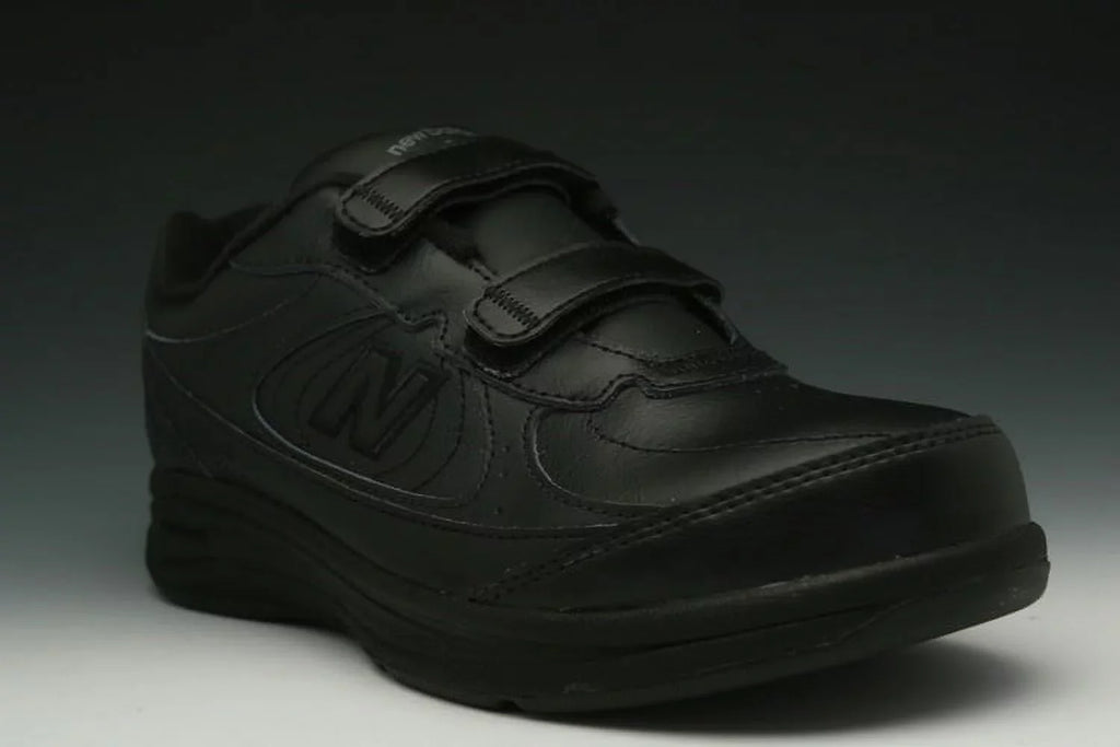Leather Walking Womens Strap Double New Balance Shoes