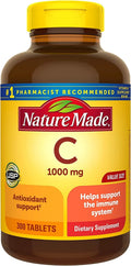 Supply Vitamin Dietary Tablets, Support, 300 C 300 Nature Supplement mg, for Made 1000 Day Immune
